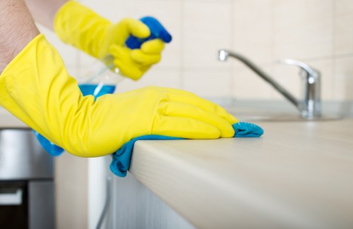 Detailed post-construction dust removal in a Richmond home
